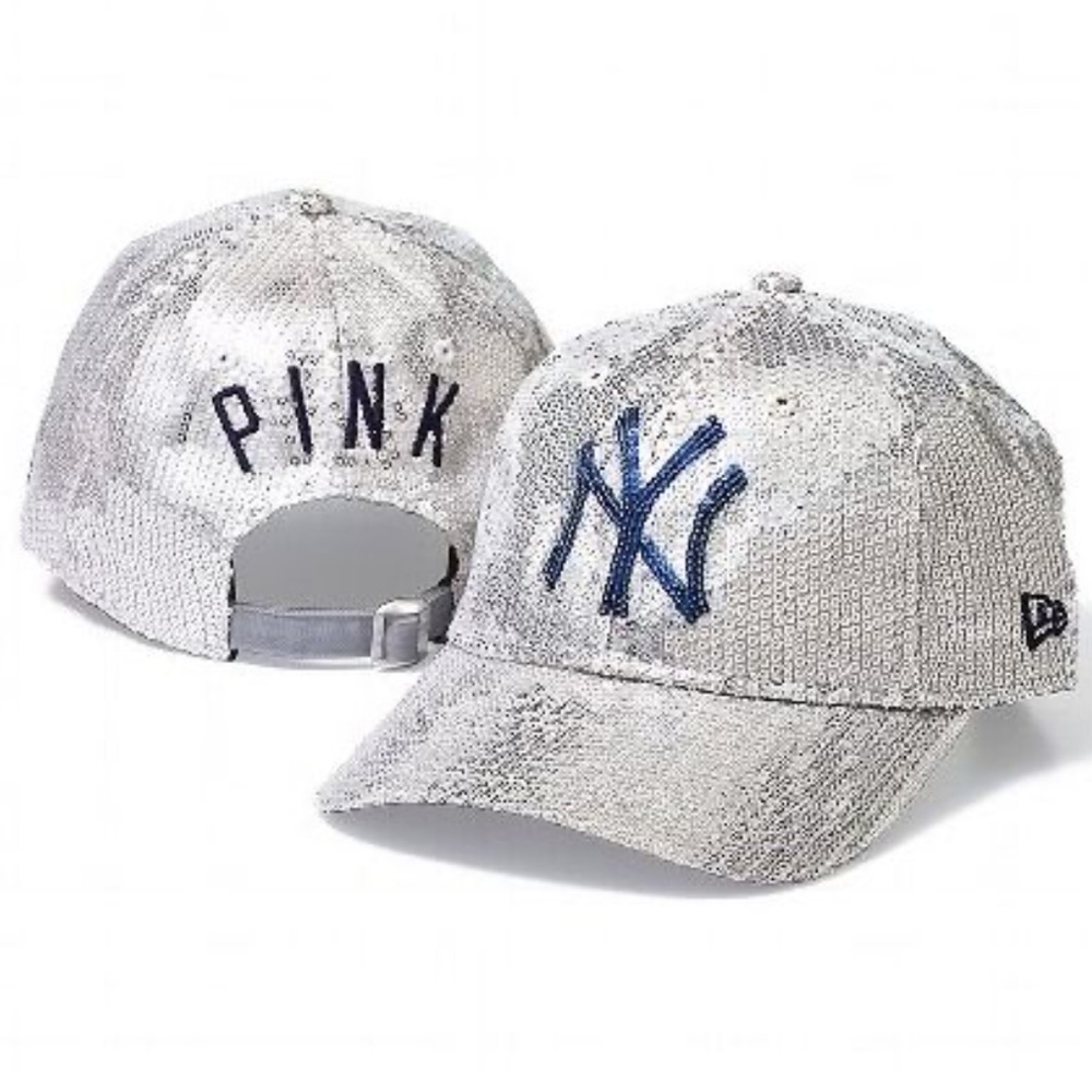 New York Yankees Bling Sequined Hat - Picture 2 of 8
